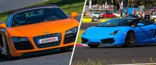 Pojedynek samochodow Audi R8 V10 PLUS vs Lamborghini Gallardo
