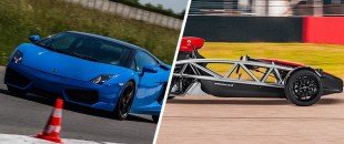 Pojedynek samochodów Lamborghini Gallardo vs Ariel Atom 4