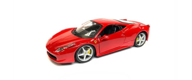 Model Ferrari 458 Italia w skali 1:24