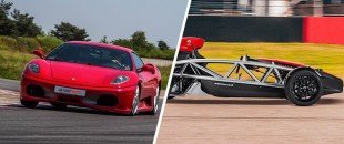 Pojedynek samochodow Ariel Atom 4 vs Ferrari F430