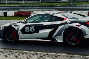 Honda NSX prezent na urodziny