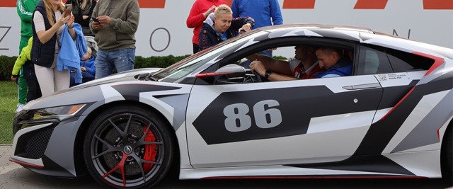 Jazda Honda NSX na prezent urodzinowy