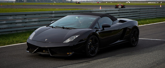 Tor wyścigowy i Lamborghini Gallardo