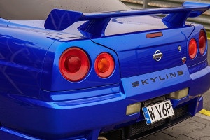 Jazda po torze Nissanem Skyline R34